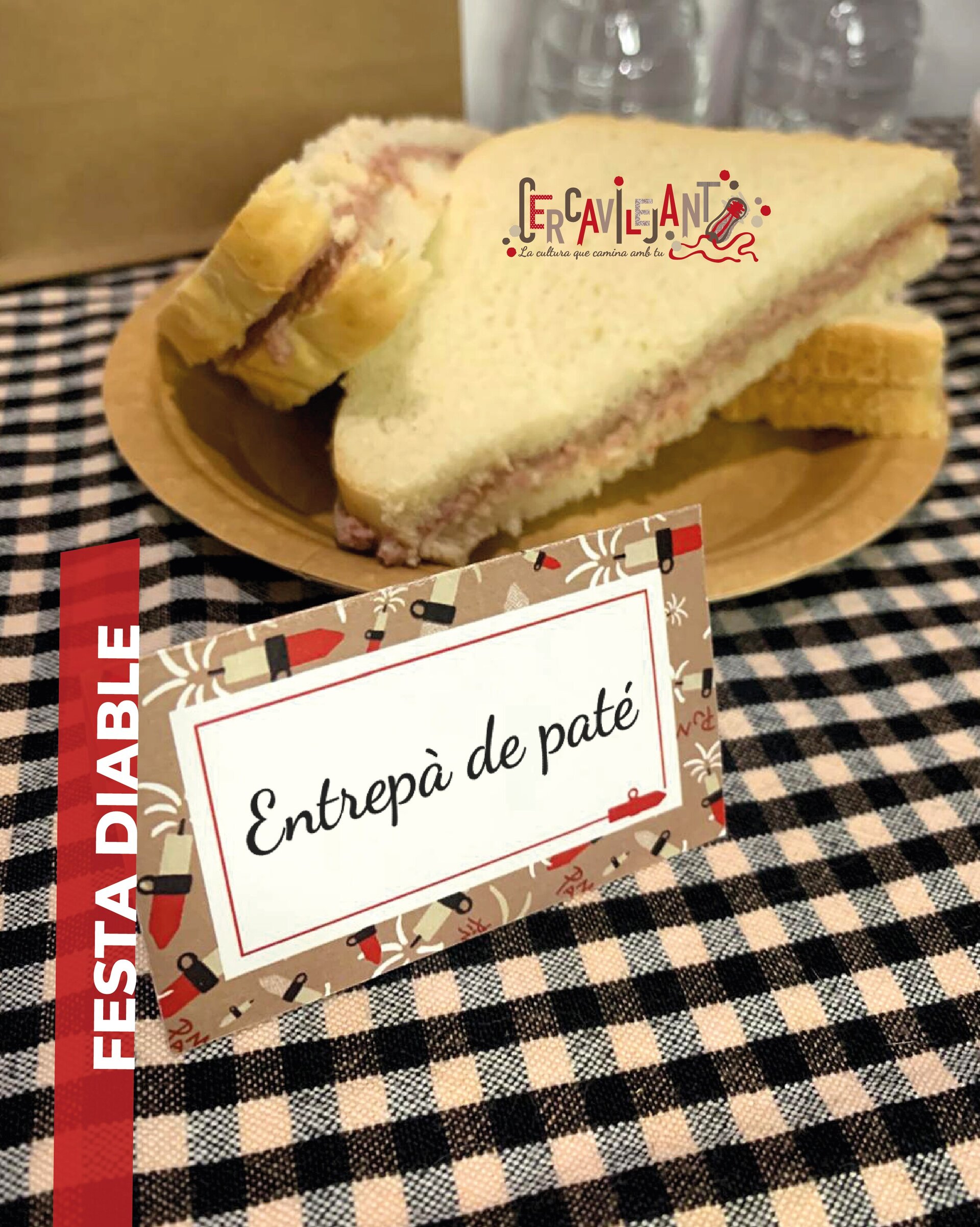 Mini cartells "Menjar" · Festa Diable - 2