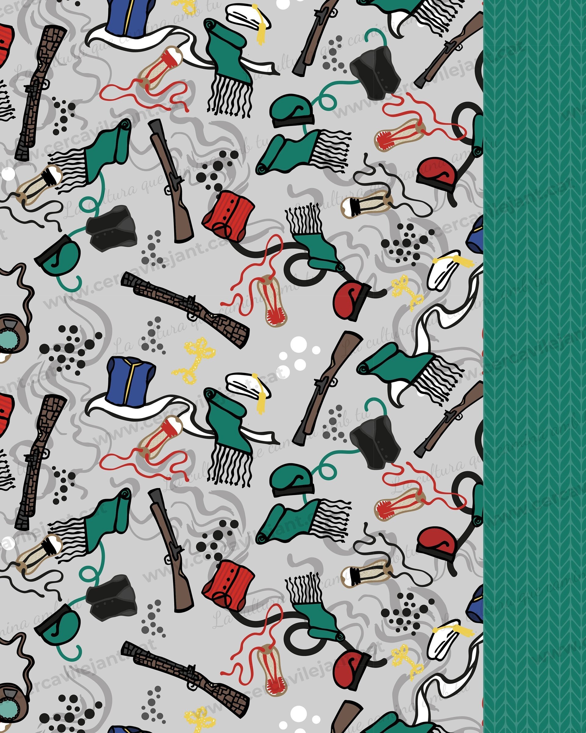 Estampats digitals dels Galejadors de Sabadell - 2